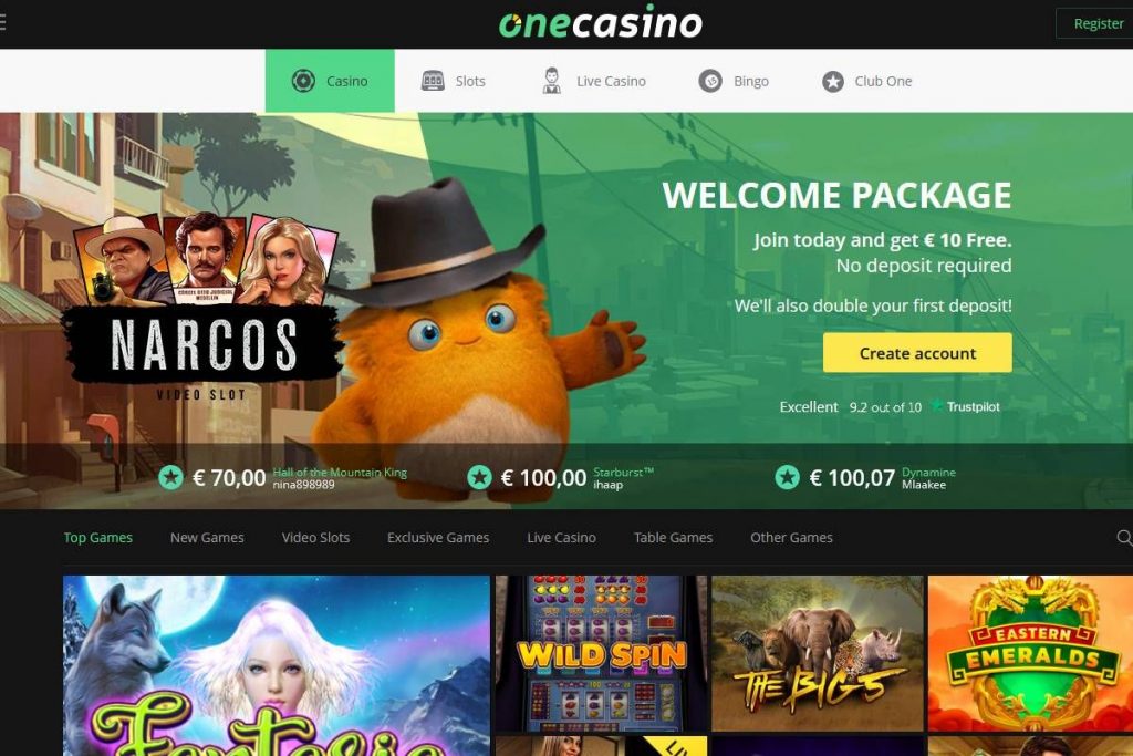 Be one casino