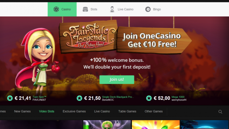 One bet casino